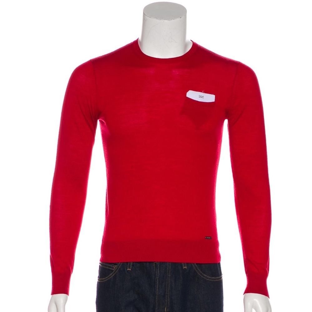 Dsquared crew neck thin sweater